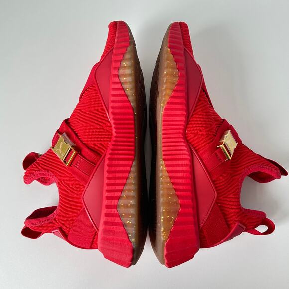 Puma Defy Varsity Mid Red Slip On Sneakers US 7.5 - Picture 6 of 13